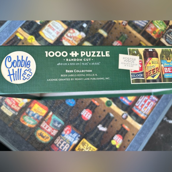 Cobble Hill puzzle - beer collection - Picture 2 of 2